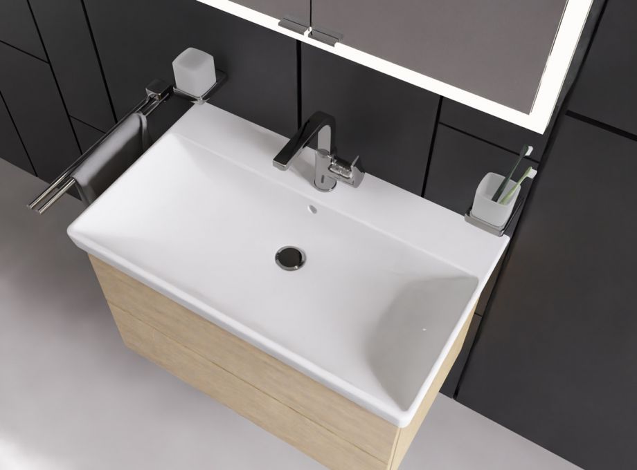 XCELLENT Bäderwerk 01 Duschbad Waschbecken